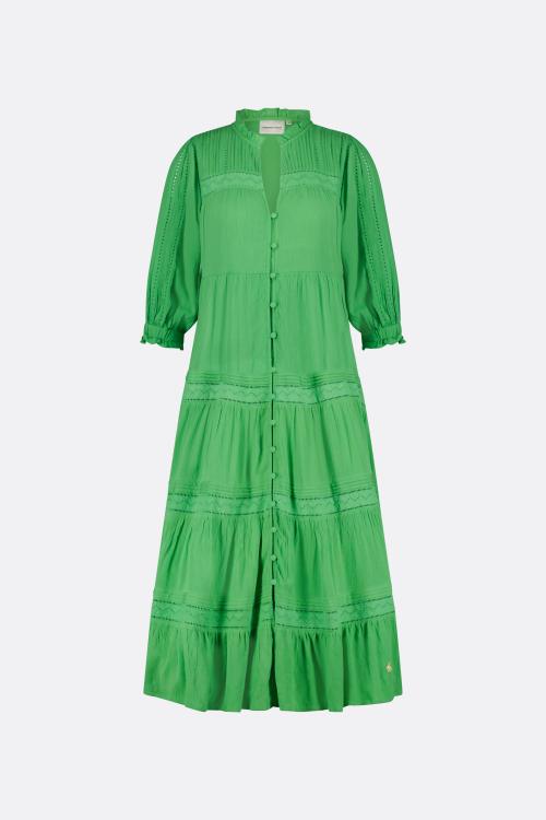 Kira Dress Acapulco Green | Kira Kjole Acapulco Grønn fra Fabienne Chapot