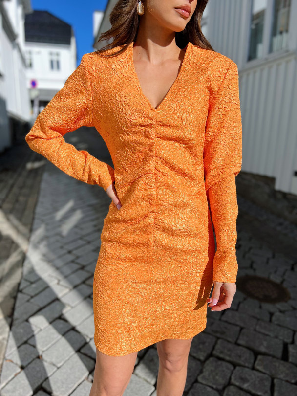 Misie Dress - Flake Orange  - Image 1