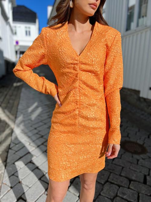 Misie Dress - Flake Orange 
