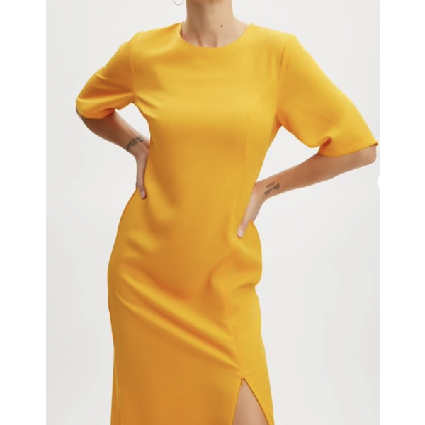 Melba Long Dress Orange