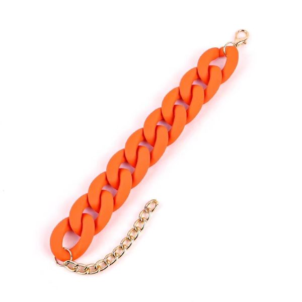 Chain armbånd, orange