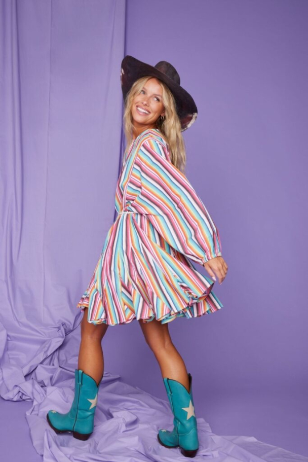 LINE OF OSLO Poppy Indian Dress - Image 1