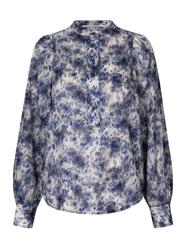 Freesia Blouse - Peacoat - Image 2