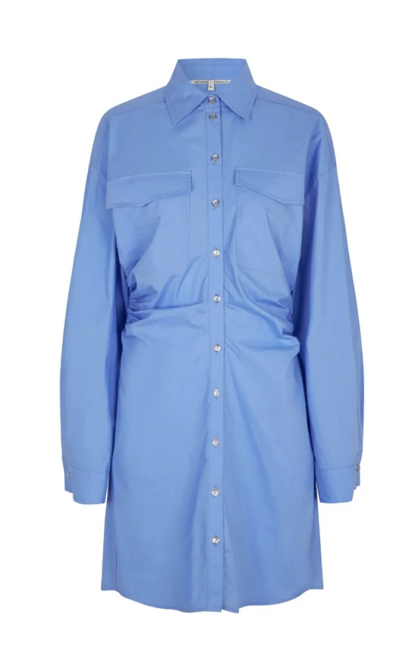 Enara Dress - Cornflower Blue - Image 2