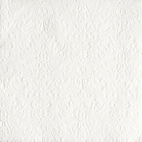 Napkin Lunsj Elegance White