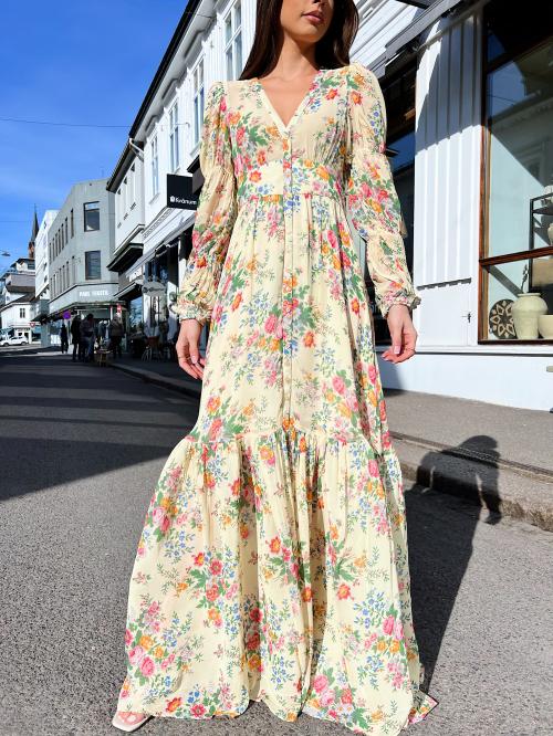 Georgette Maxi Dress - Sunrise 