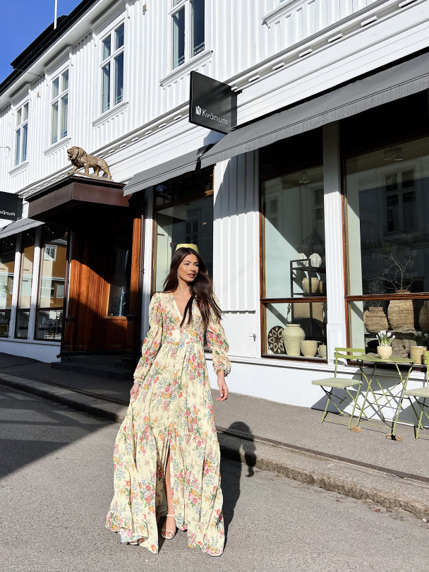 Georgette Maxi Dress - Sunrise  - Image 5