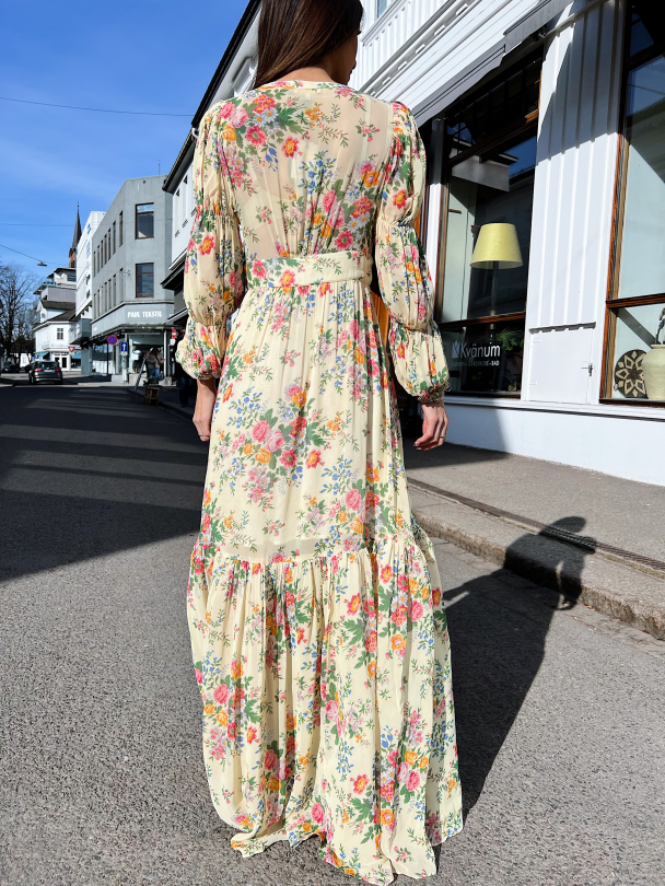 Georgette Maxi Dress - Sunrise  - Image 6