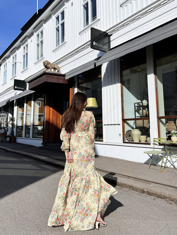 Georgette Maxi Dress - Sunrise  - Image 7