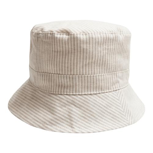 HUTTELIHUT - BUCKET HAT STRIPED CAMEL