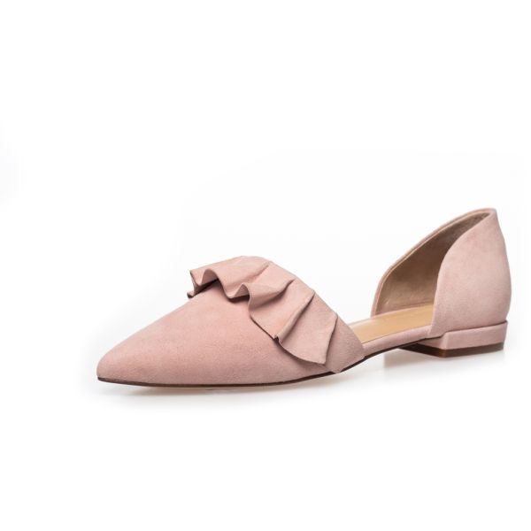 New Romance Shoes Suede Rosa | New Romance Suede Rosa Shoes fra Copenhagen Shoes