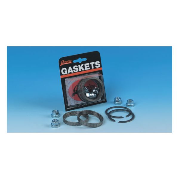 JAMES, EXHAUST GASKET & MOUNT KIT. 91-09 STYLE