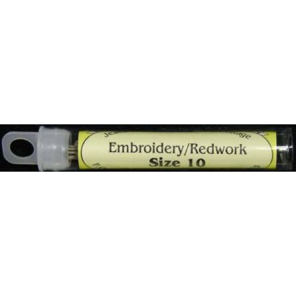 Redwork broderi nåler