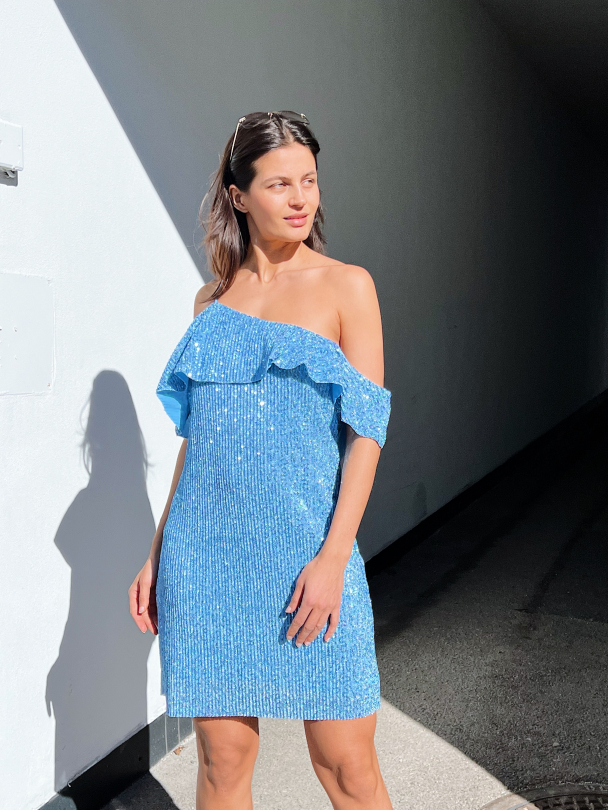 Kenza Dress - Hydrangea - Image 5