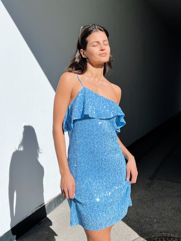Kenza Dress - Hydrangea - Image 7