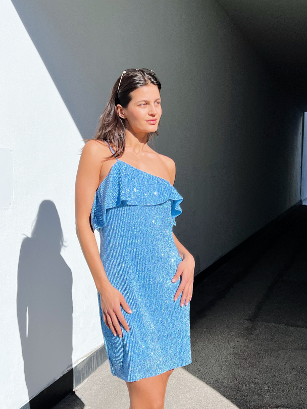 Kenza Dress - Hydrangea - Image 8
