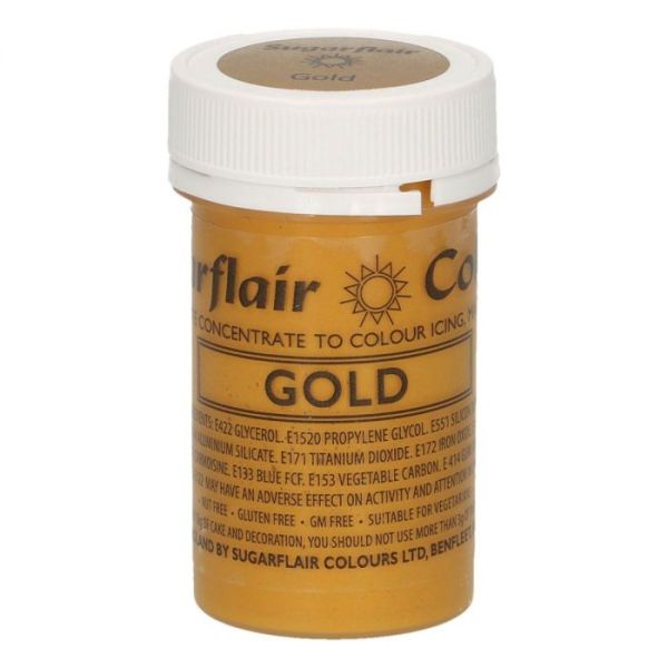 Gold Ti02 Free Satin Paste, 25 g