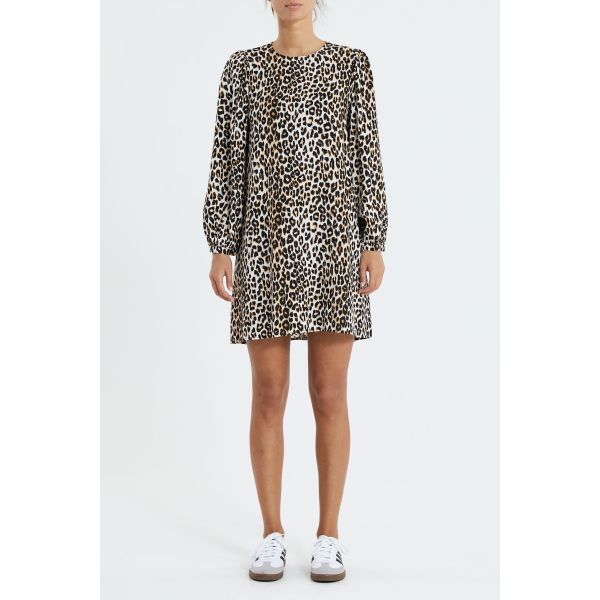 Carla Dress - Leopard Print