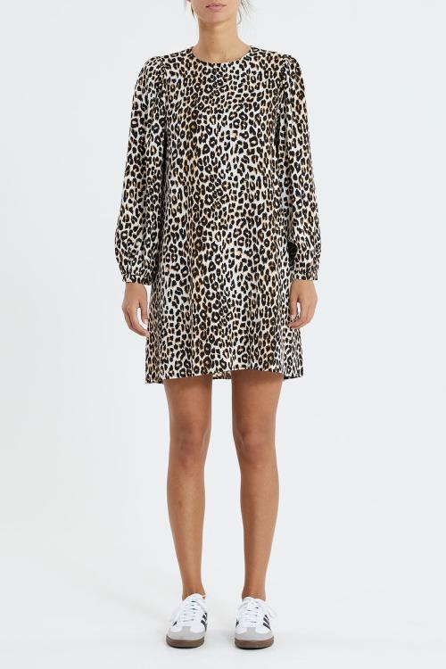 Carla Dress - Leopard Print