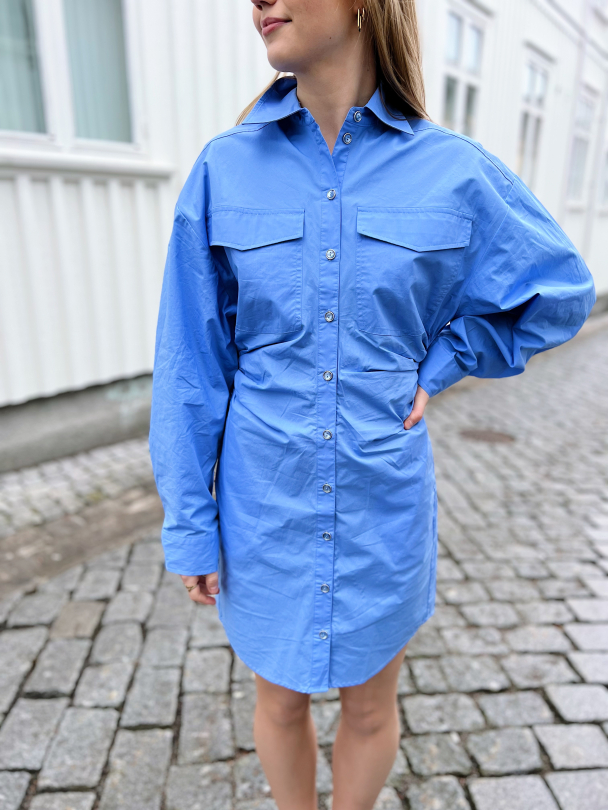 Enara Dress - Cornflower Blue - Image 1