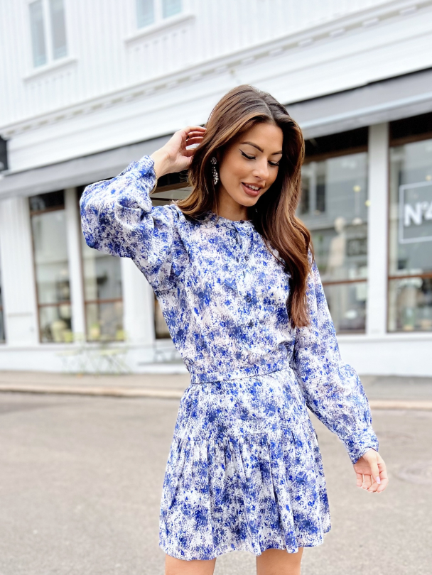 Fressia Skirt - Peacoat - Image 4