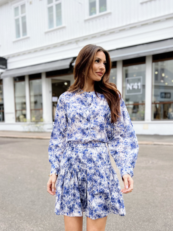 Fressia Skirt - Peacoat - Image 5