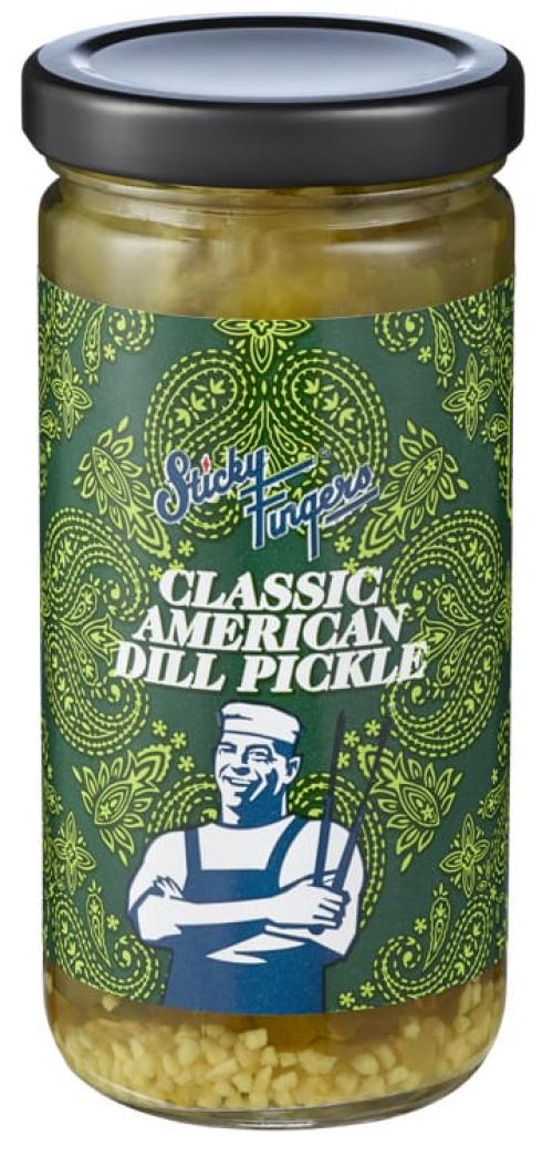 Classic American Dill Pickle, Sticky Fingers