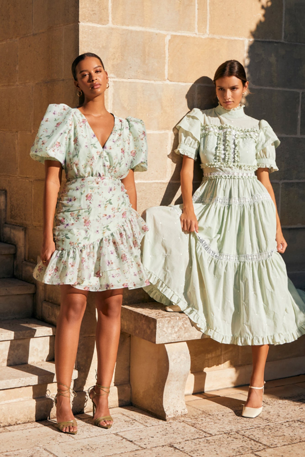 BY MALINA Iro Maxi Lace Dress - Image 5