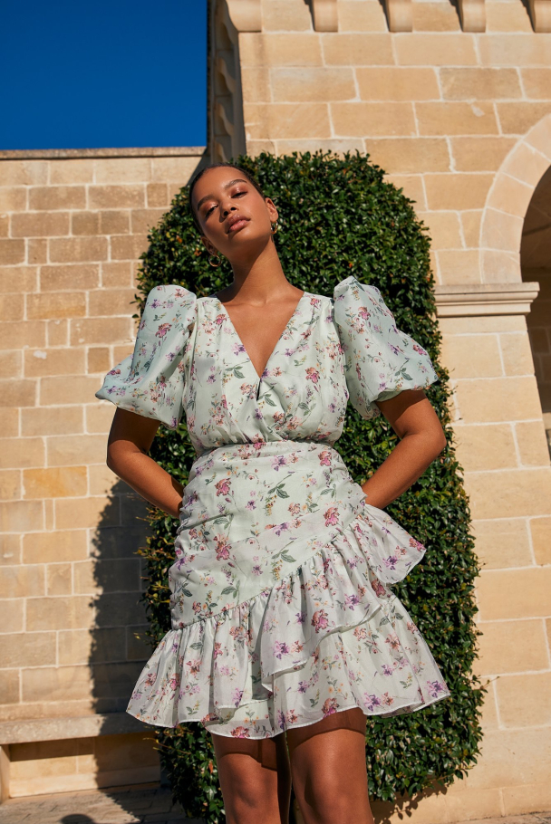 BY MALINA Wilda Frill Dress - Image 1