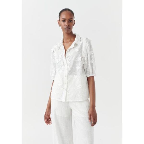 CHINIE, DAISY WHITE|Blouse Daisy White fra Dea Kudibal