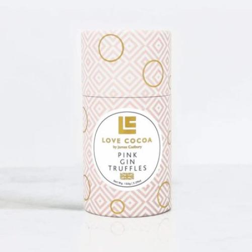 Love Cocoa Pink Gin Chocolate Truffles 
