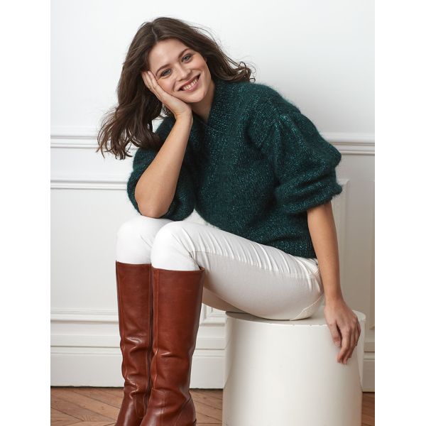 167-14 Genser med puffermer av Neptune