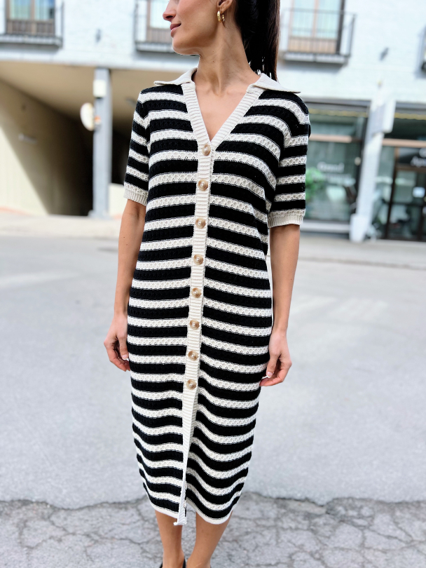 Croc Knit Dress - Image 1