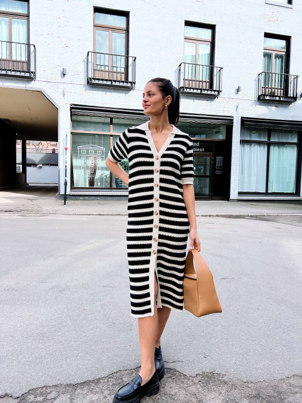 Croc Knit Dress - Image 6