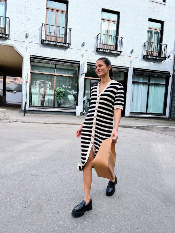 Croc Knit Dress - Image 7