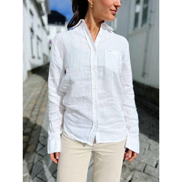 Lucas F Linen Summertime - White 