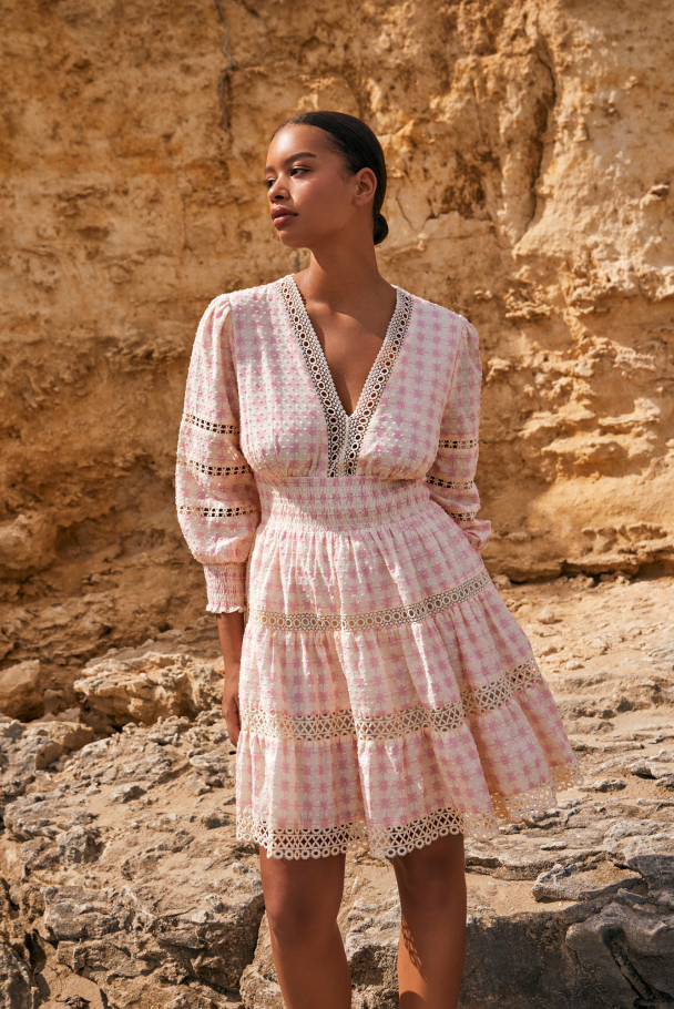 BY MALINA Inez Mini Dress - Image 1