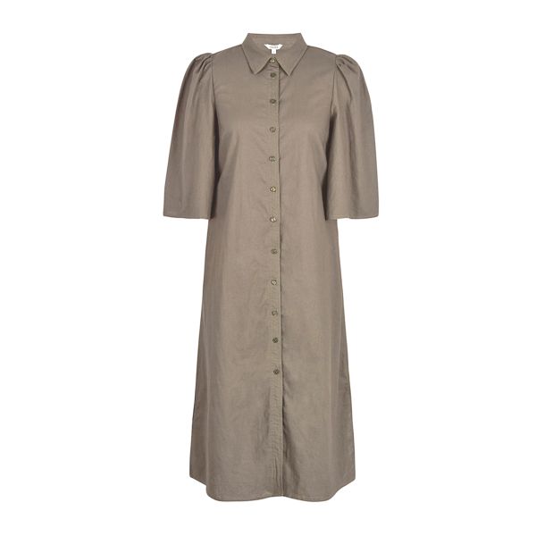 Akoto-M Dress - Fossil Brown