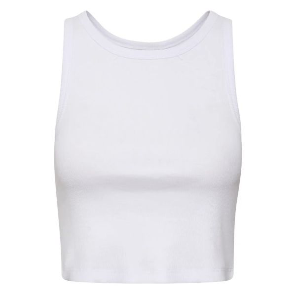 Drew Cropped Top - Bright White 