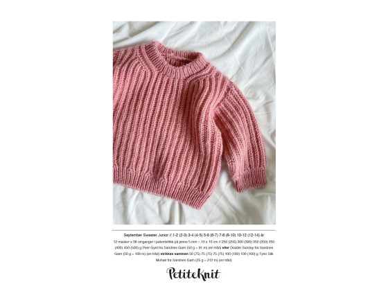 PetiteKnit - September Sweater Junior