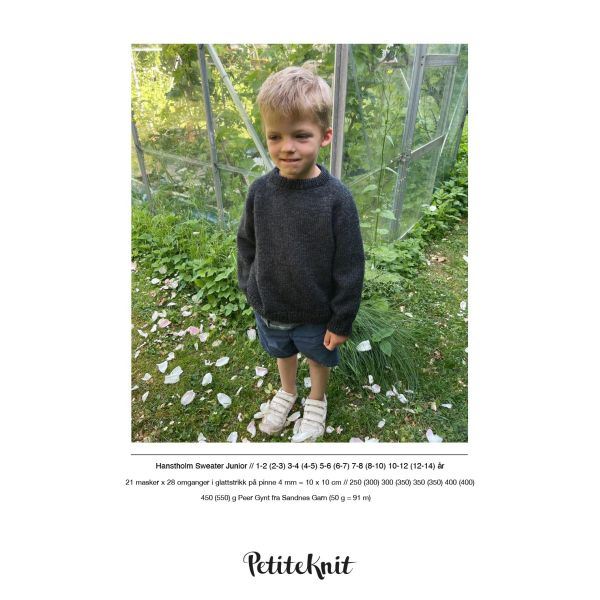 PetiteKnit - Hanstholm Sweater Junior