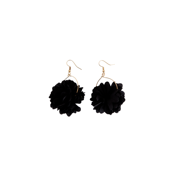 BCFiora black earrings
