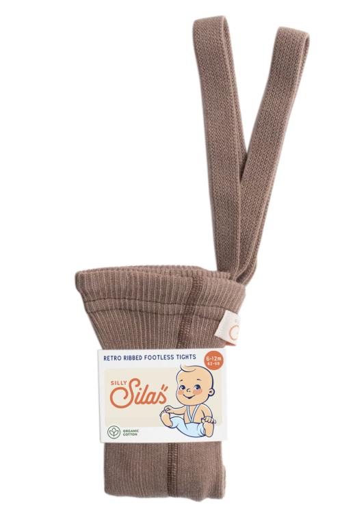 Silly Silas | Footless Tights - Granola