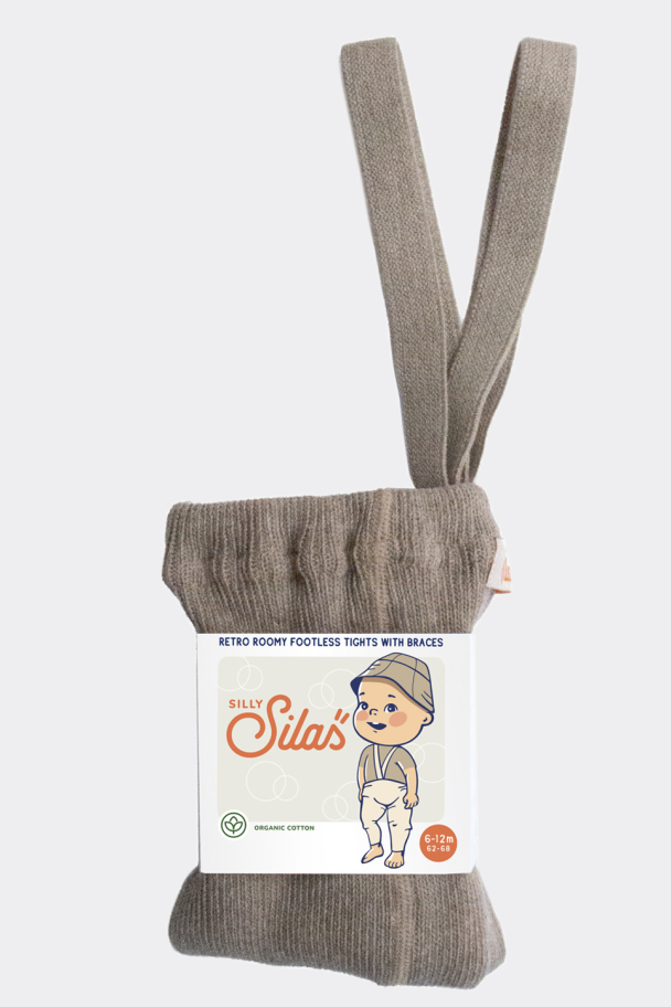 Footless Roomy Tights - Peanut Blend - Image 1