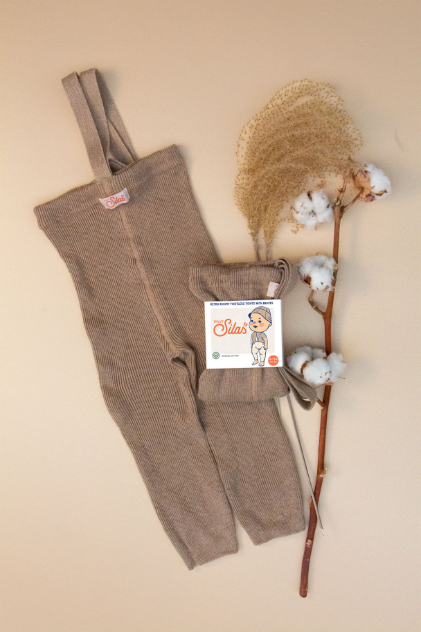 Footless Roomy Tights - Peanut Blend - Image 3