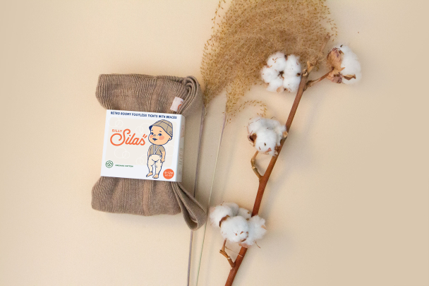 Footless Roomy Tights - Peanut Blend - Image 5