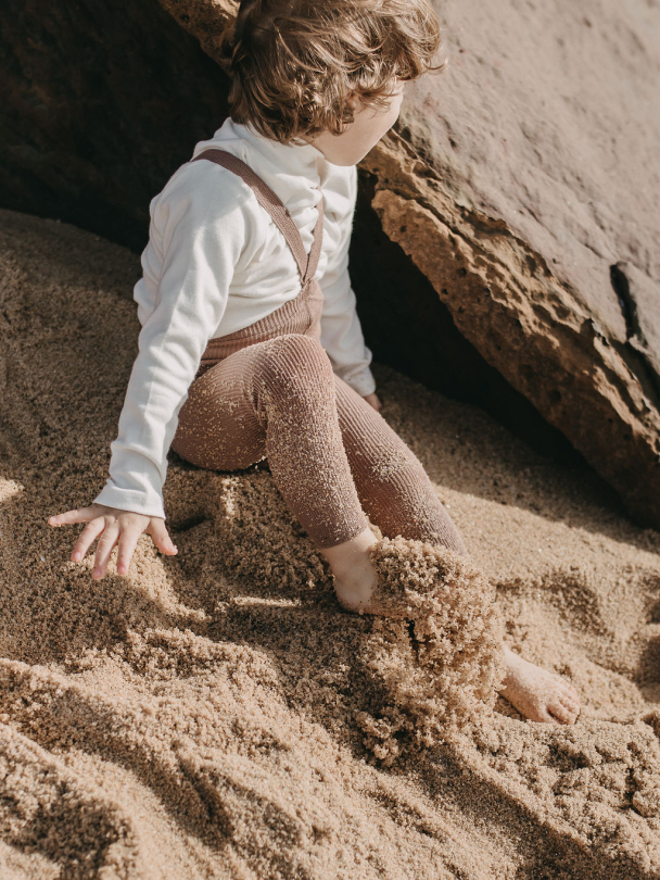 Footless Tights - Granola - Image 7