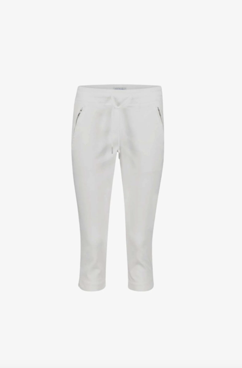 Tessy Capri White Jog | Tessi Capri White Jog fra Red Button