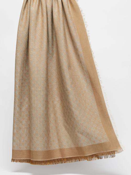 Danubio Shawl Beige |  Danubio Shawl i Beige fra Max Mara