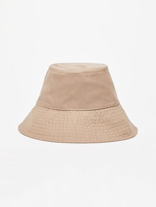 Efeso Camel Buckethat |  Efeso Beige/Camel Buckethat fra Max Mara